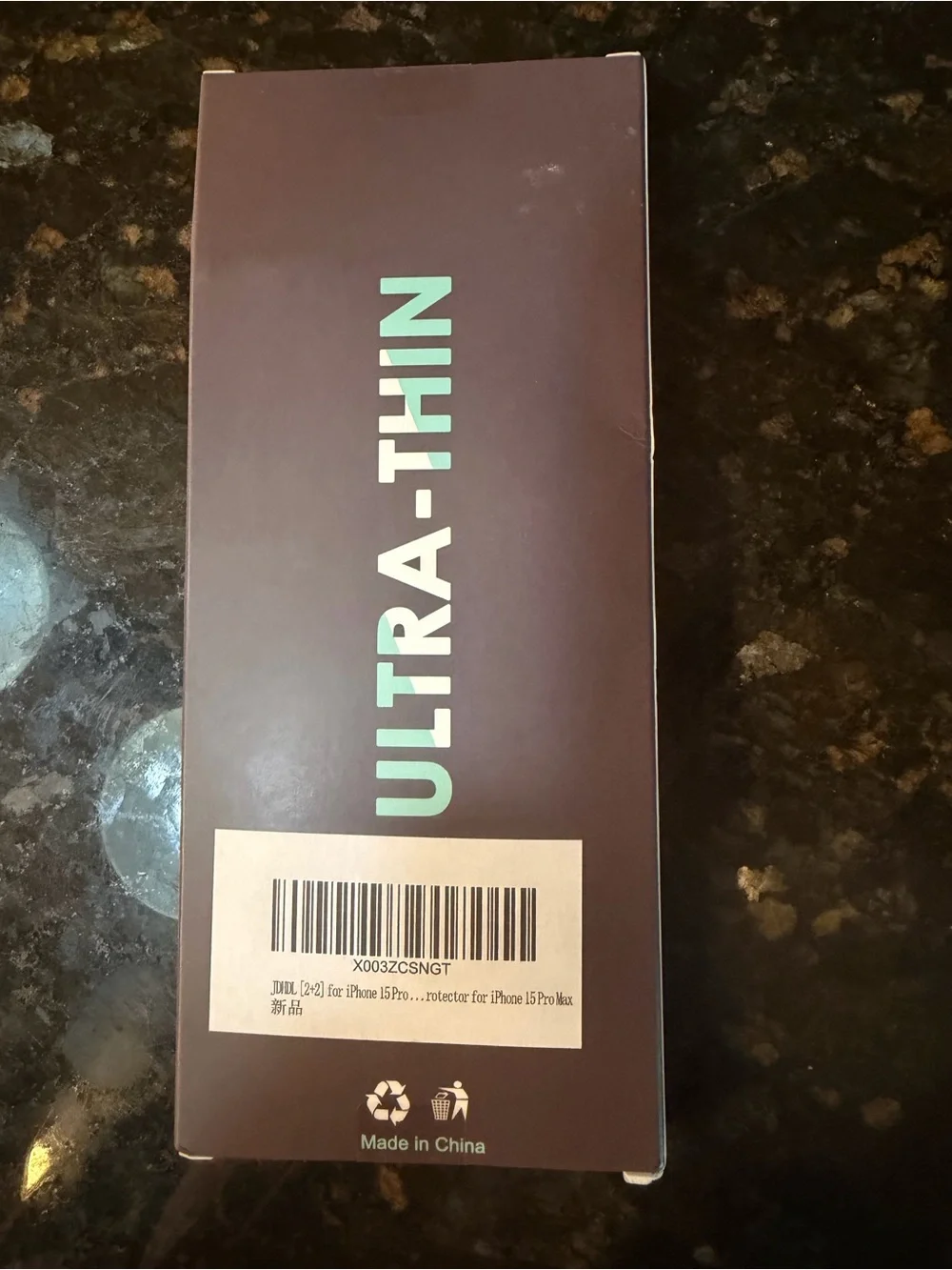 Hydrogel Film Screen Protector - Clear Black IPhone 15 Pro Max